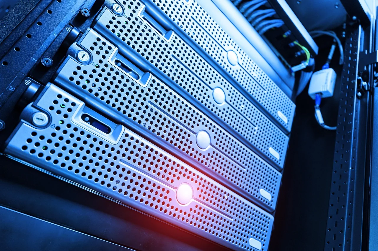 Network infrastructure server room